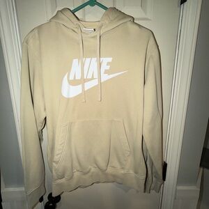 Nike Men's Beige Hoodie